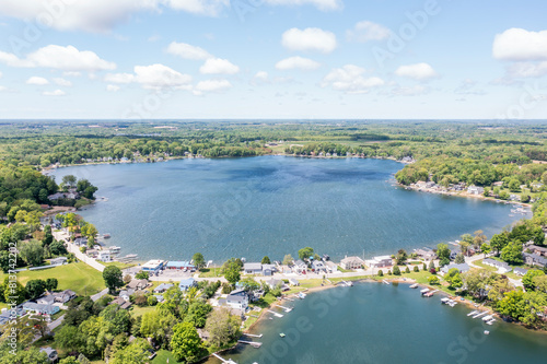 Sister Lakes near Dowagiac Michigan
