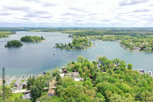 Sister Lakes near Dowagiac Michigan