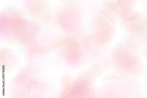淡いピンクの抽象的な模様の背景　水彩イメージ
