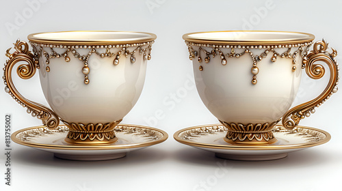 cup of coffee and milk,
Bone China Teacup Isolated Object Transparent Background
