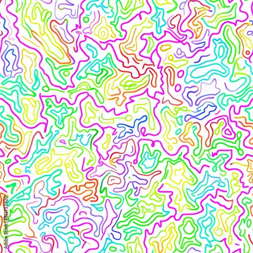 psychedelic seamless pattern.