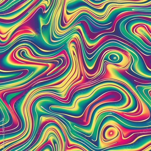 psychedelic seamless pattern.