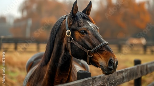 Close-up of a neighing horse © nataliya_ua