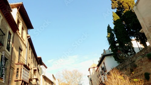 Church of San Gil in Granada, Spain photo