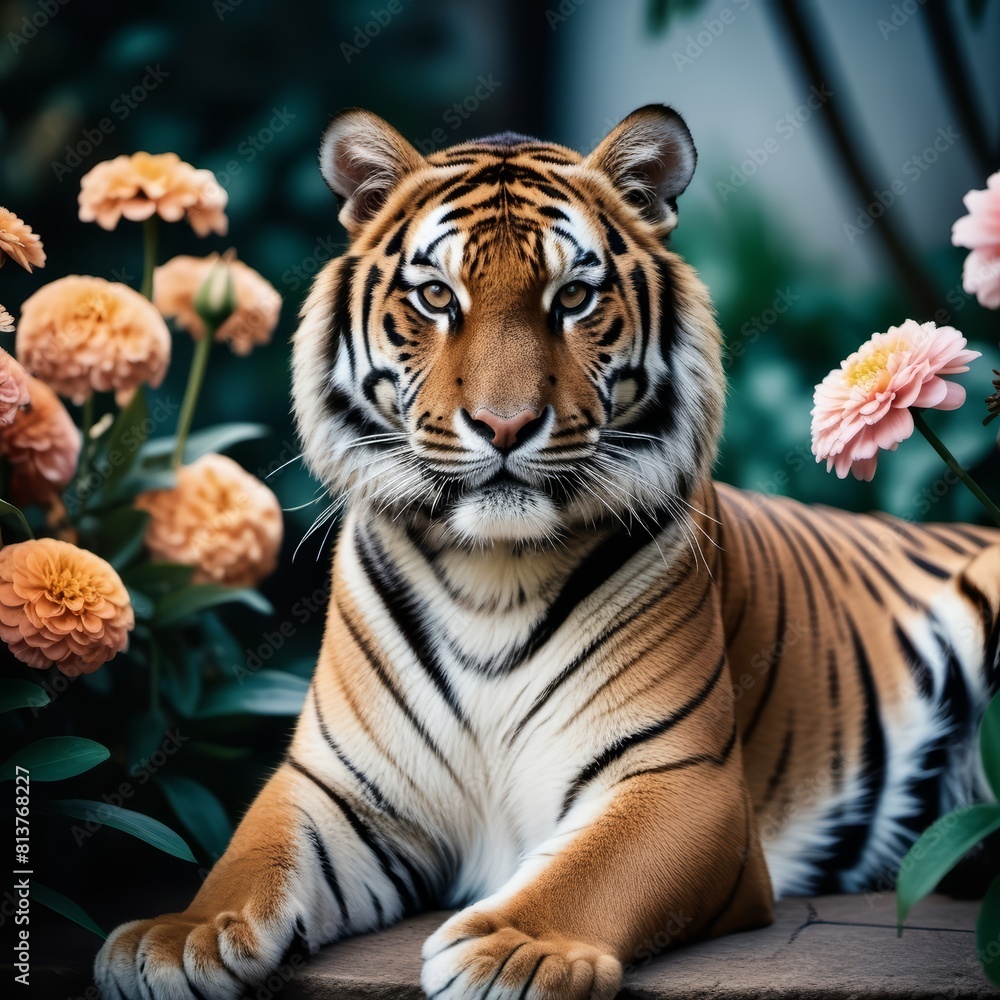 Fototapeta premium Tiger in the Forest