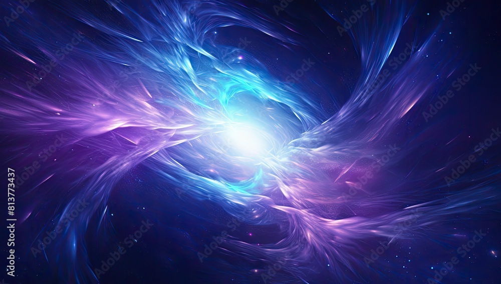 Fototapeta premium Cosmic Tapestry: Science Fiction Wallpaper Featuring Planets and Galaxies in Deep Space