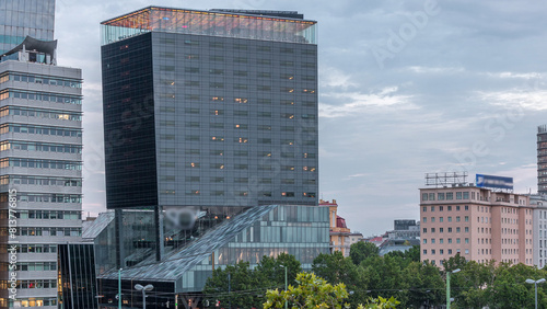 Photography The Schwedenplatz is a square in central Vienna, located at the Danube Canal aer