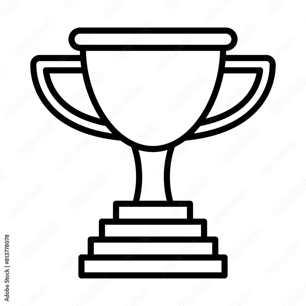 Trophy line icon Trophy line icon