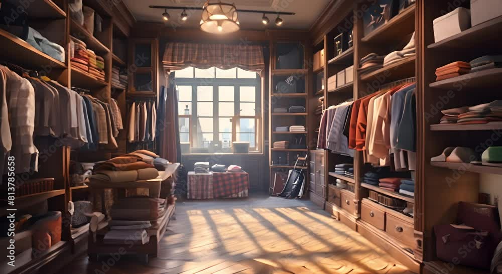 Clothing shop with aesthetic views Clothing shop with aesthetic views