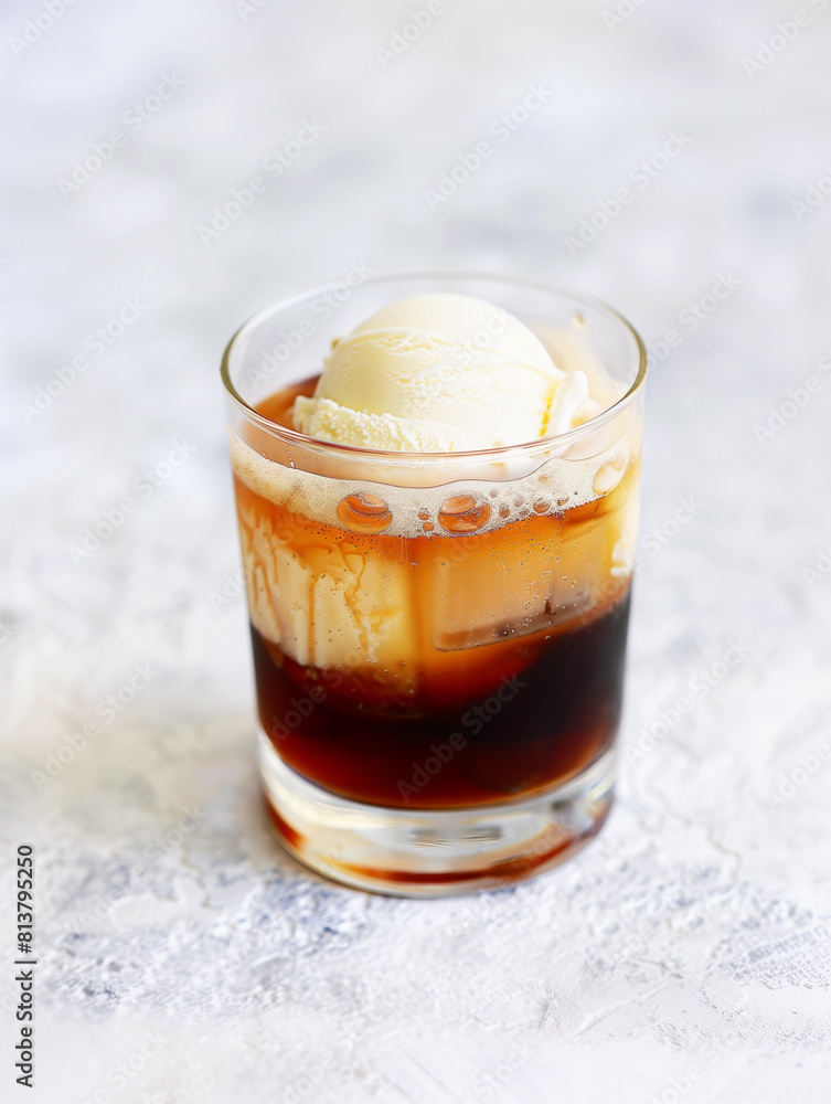 Studio shot cola ice cream soda cocktail float
with gin rum bourbon whisky sundae alcohol drink Manhattan cocktails recipe glass birthday party diner bar event leaf shadows dessert background Studio shot cola ice cream soda cocktail float
with gin rum bourbon whisky sundae alcohol drink Manhattan cocktails recipe glass birthday party diner bar event leaf shadows dessert background