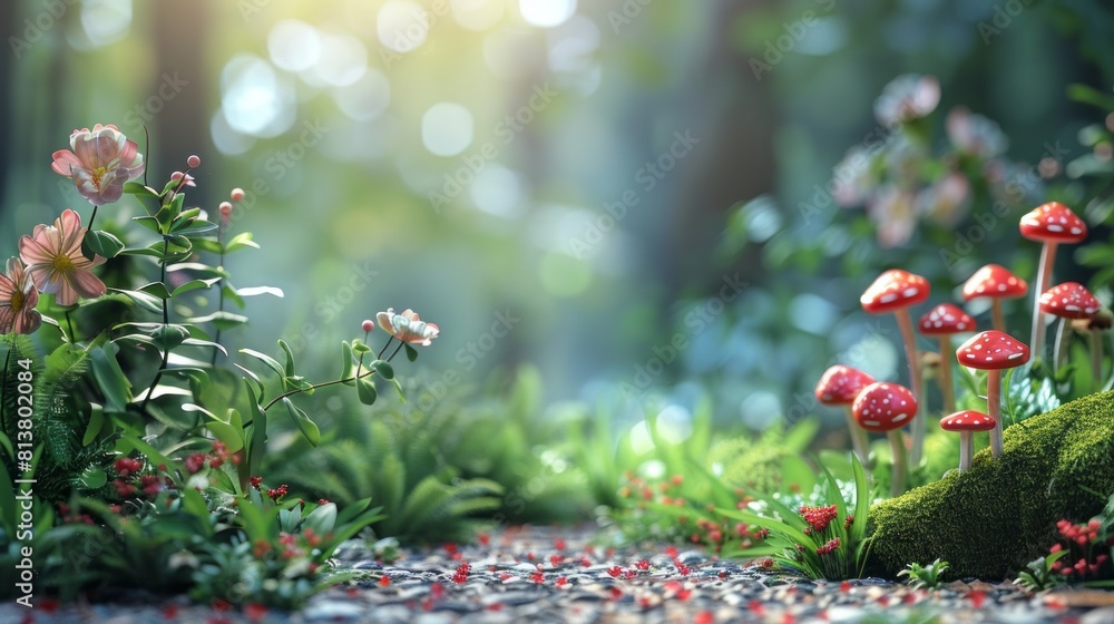 fairy day background concept with copy space fairy day background concept with copy space