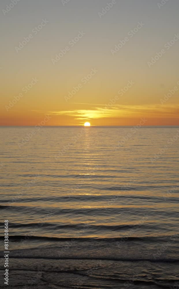 Sonnenuntergang über dem Mittelmeer, Hochformat Sonnenuntergang über dem Mittelmeer, Hochformat