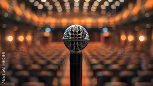 Public Speaking and Presentation Skills Workshop Help individuals overcome stage fright and improve their communication skills through interactive exercises and expert guidance in a supportive 3D 