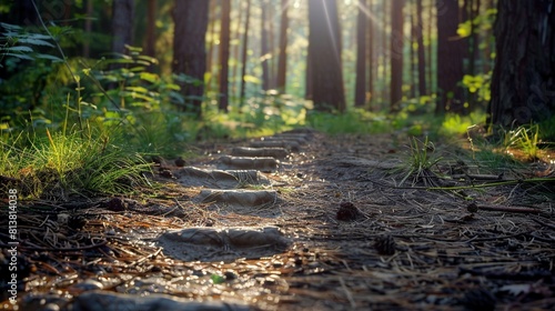 Investment Strategies for Beginners Trail, footsteps lead the way to wise investing