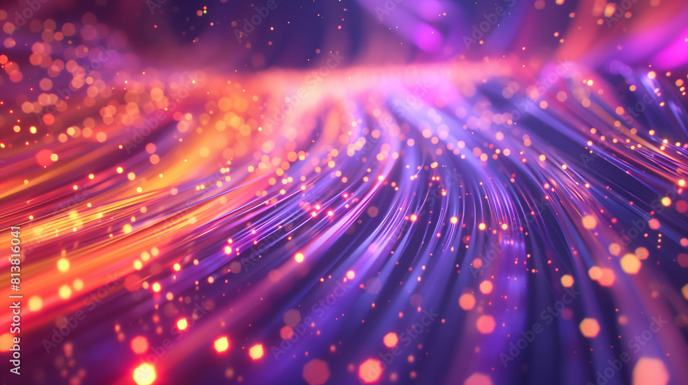 particle lines background, color particle stripes rising. Particle ...