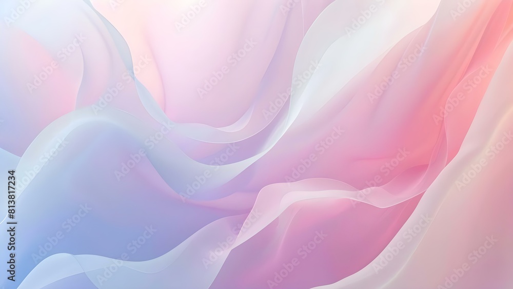 Fototapeta premium Pastel gradient abstract background with soft shades and minimal design elements. Concept Pastel Gradient, Abstract Background, Soft Shades, Minimal Design Elements