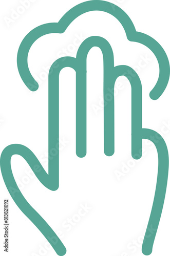 hand signs icon 