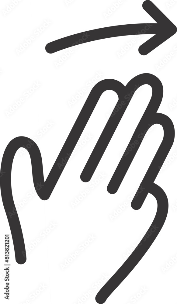 hand signs icon hand signs icon
