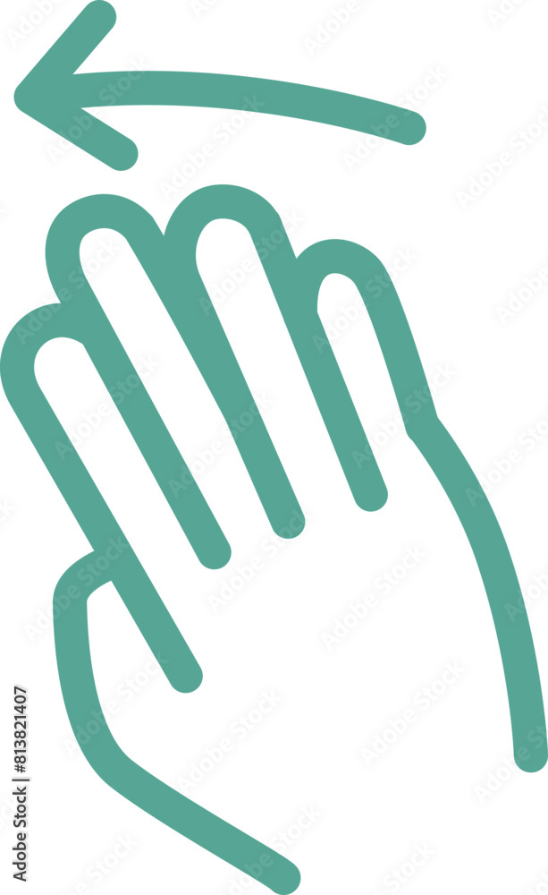 Obraz premium hand signs icon 