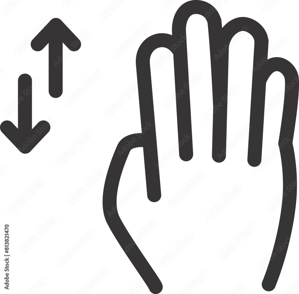 hand signs icon hand signs icon