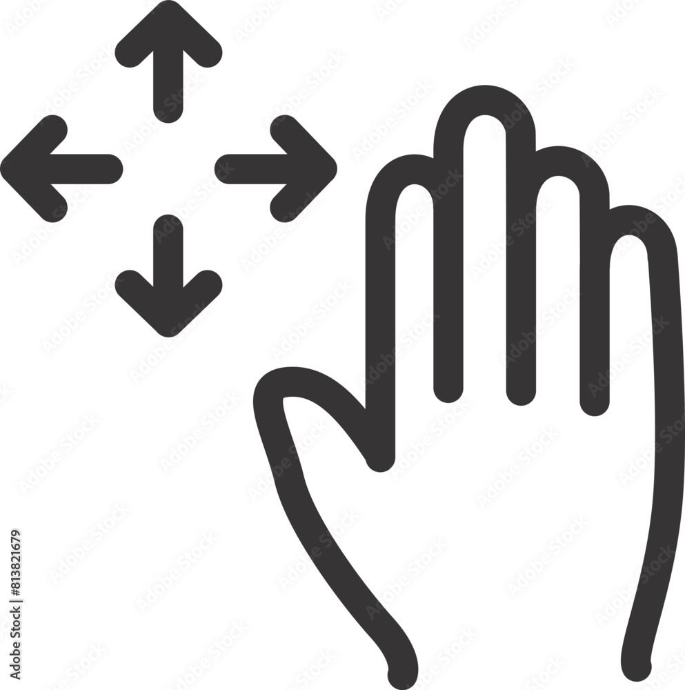 hand activities icon hand activities icon