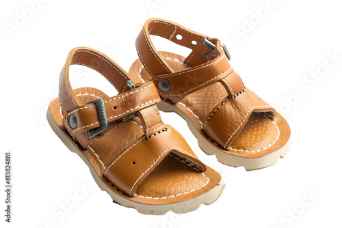 Baby Sandals isolated on transparent background