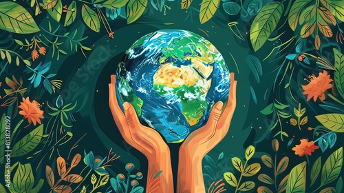 Happy Earth Day illustrations (Broad appeal) , Free Earth Day resources