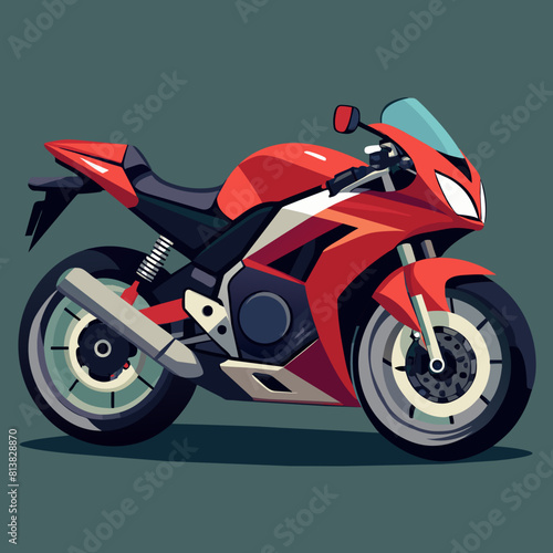 A motorcycle