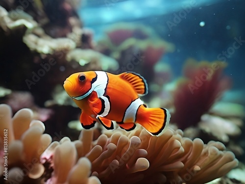 Clownfish images stock