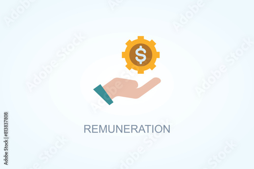 Remuneration Vector  Or Logo Sign Symbol Illustration