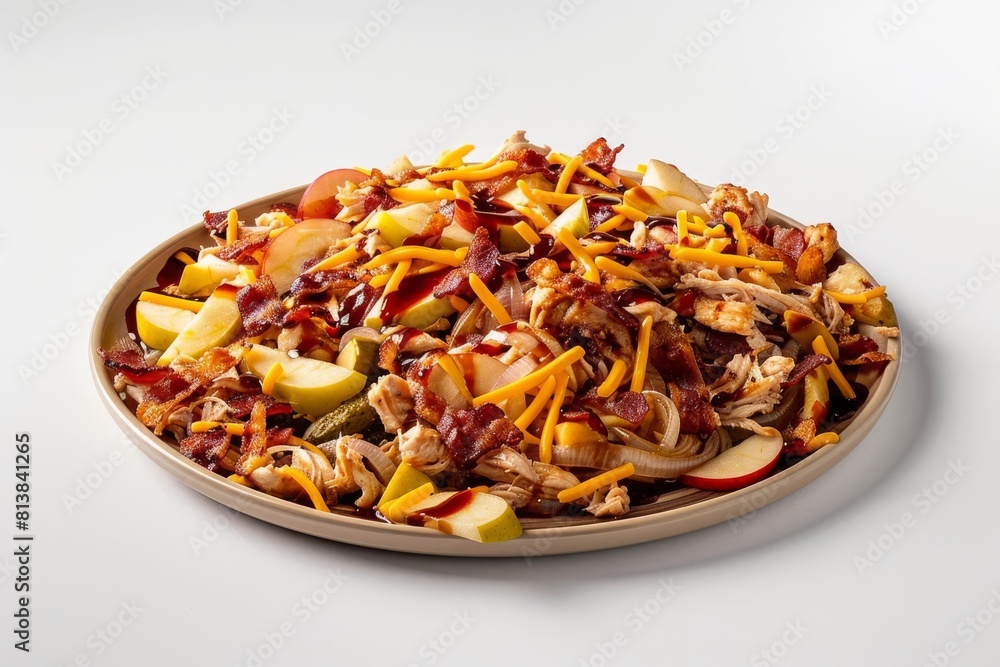 Savory Adirondack Bacon BBQ Chicken with Sautéed Apples and Onions Savory Adirondack Bacon BBQ Chicken with Sautéed Apples and Onions