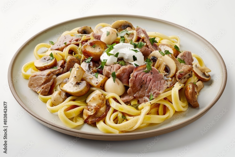 Exquisite Gourmet Noodles with Three Meats Exquisite Gourmet Noodles with Three Meats