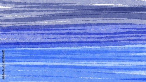 Abstract background created from watercolors in blue tone