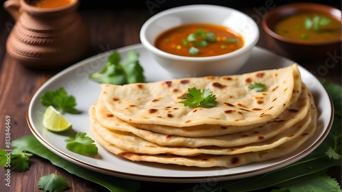 While aloo paratha is usually eaten for breakfast, it can also be eaten as a snack or, when served with chutney, as a meal with other items.