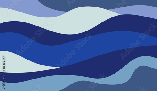 Background wave design minimalist