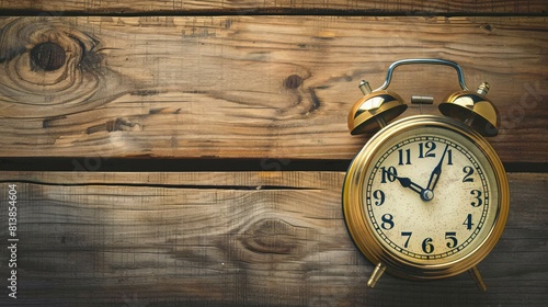 a bronze alarm clock with twin bells on top