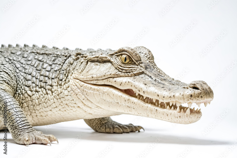 Obraz premium Close-Up of a Majestic Alligator