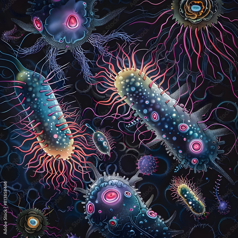 InDepth Depiction of Bacterial Cell Division Mechanisms Binary Fission ...