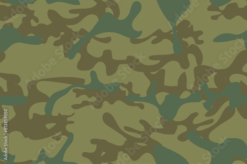 Camouflage Military Vector. Seamless Print. Digital Green Camouflage. Tree Grey Grunge. Hunter Seamless Camoflage. Modern Brown Texture. Woodland Army Splash. Urban Vector Pattern. Dirty Camo Paint.