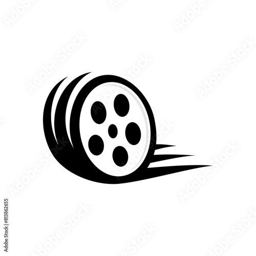 film reel vector design, cinema vector