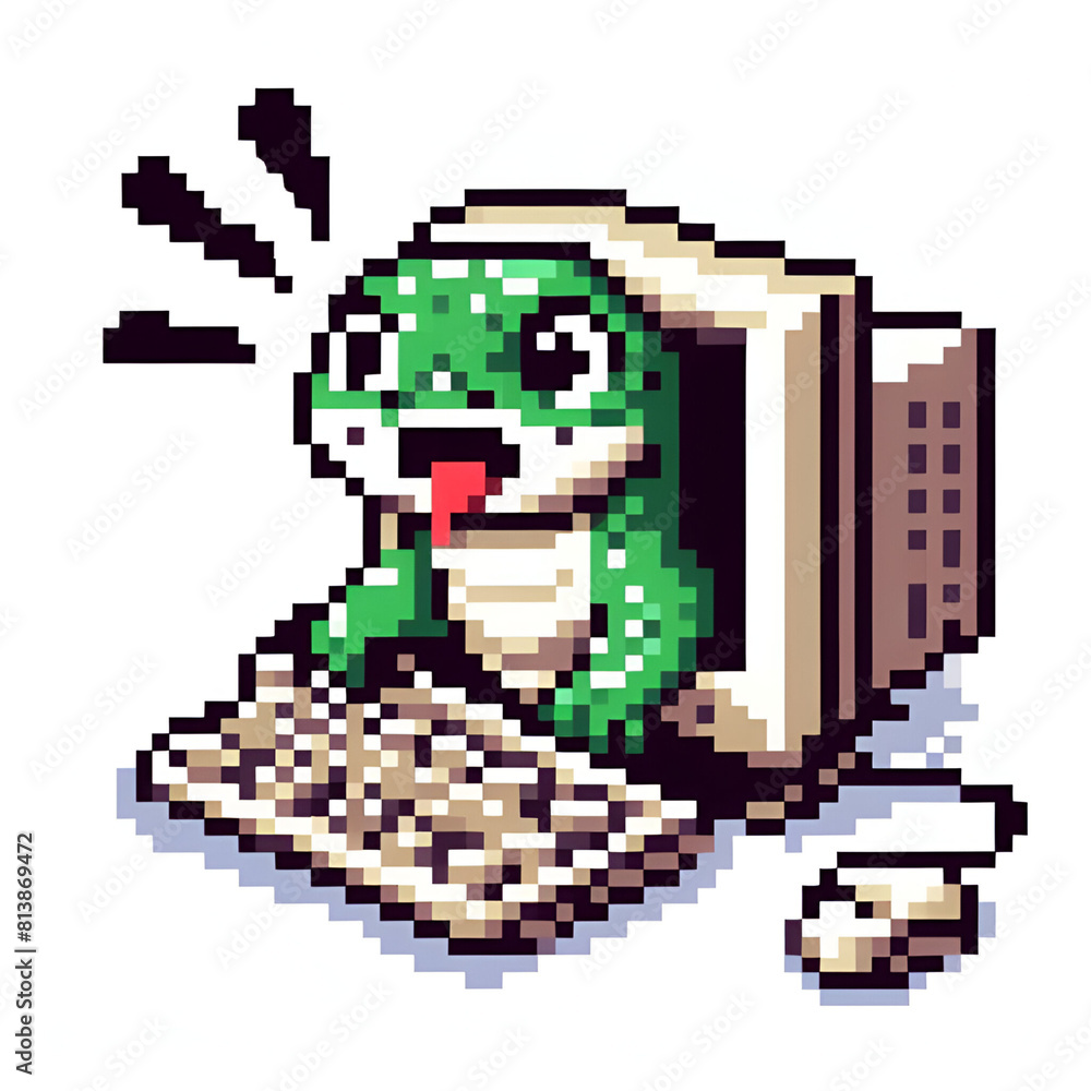 An icon of a Nile Monitor on a computer