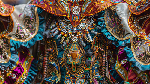 Vibrant Tapestry: Unveiling the Intricacies of Cultural Attire © Digital_Dreamer