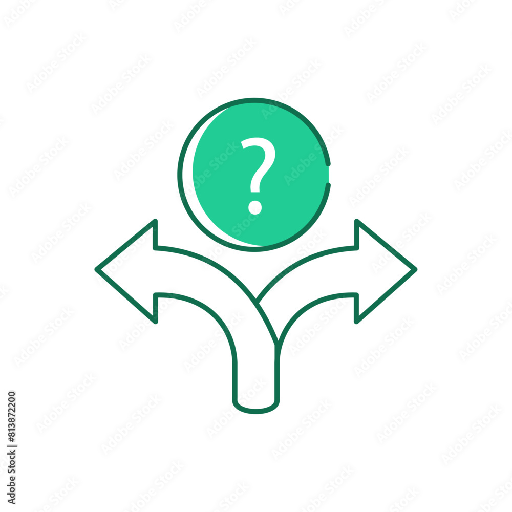 Better Decision Making Vector Icon Design Better Decision Making Vector Icon Design