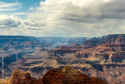 The Grand Canyon on a stormy day.  © SE Viera Photo