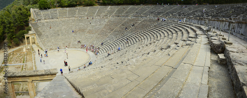 Картината върху платно The ancient theater of Epidaurus (or Epidavros), Argolida prefecture, Peloponn