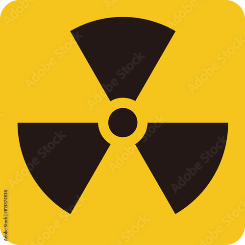 radiation warning sign