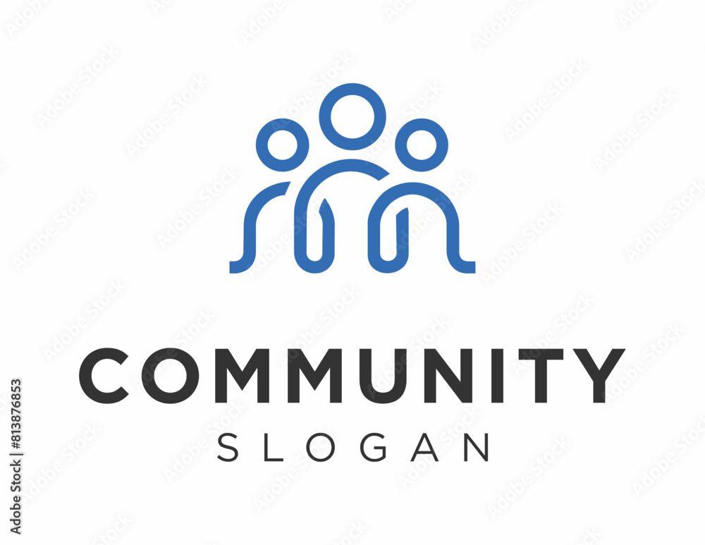 Logo design about Community on a white background. made using the CorelDraw application. Logo design about Community on a white background. made using the CorelDraw application.
