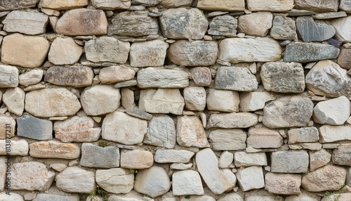 Textura de muro de pedras antigo photo