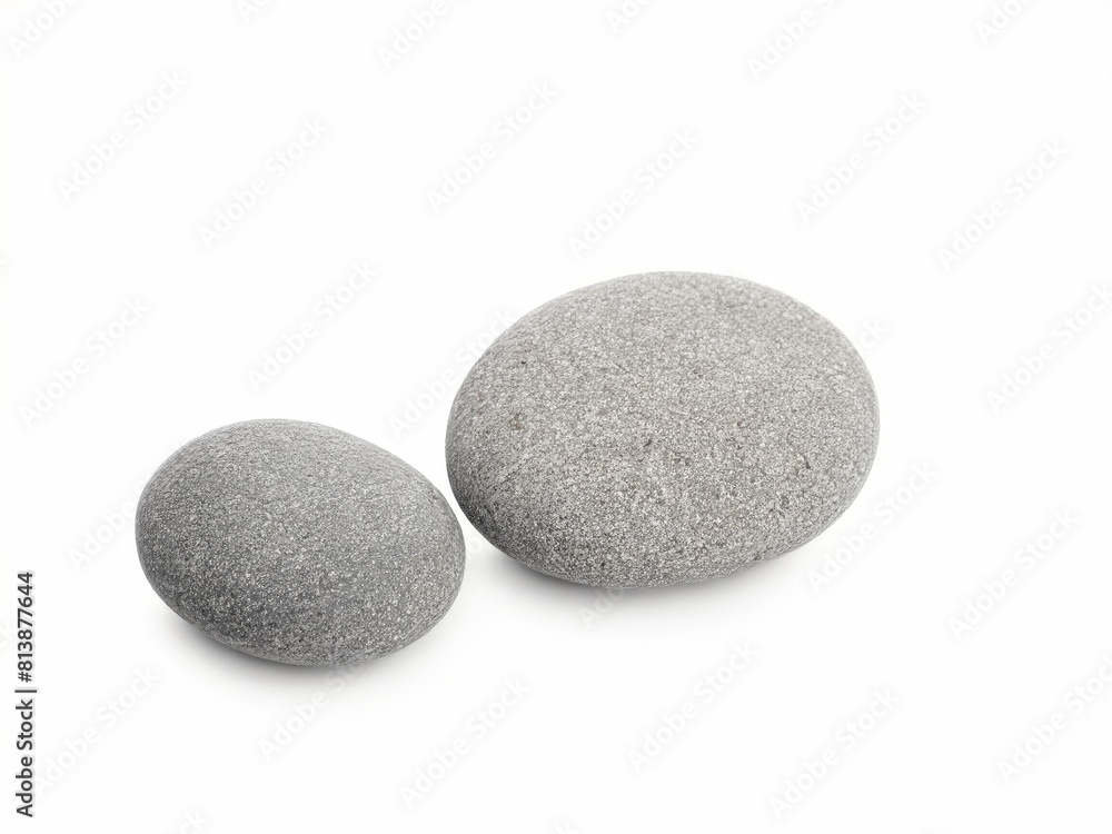 stones isolated on white stones isolated on white
