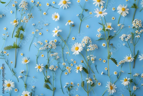 daisies in the wind